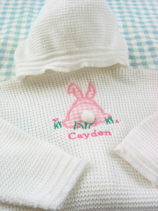 Children's Sweater - Bunny Motif